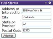 Find address example